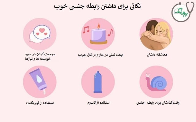 12نکته برای داشتن رابطه جنسی بهتر
