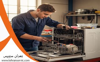 ارورهای ماشین ظرفشویی فریجیدر 