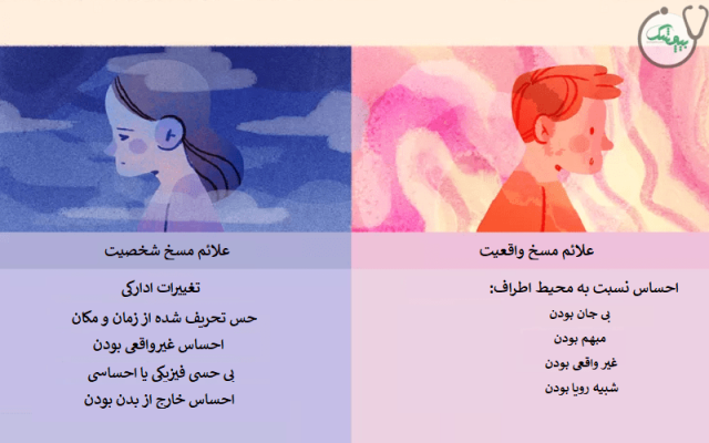 علائم و علل ابتلا به مسخ شخصیت و واقعیت