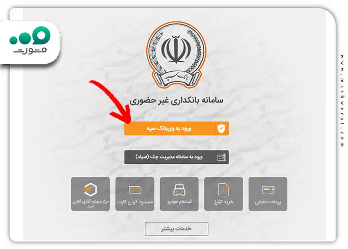 اینترنت بانک سپه + ورود و فعال‌سازی وب