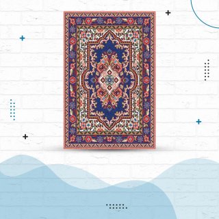 فرش مخمل  طرح سنتی 