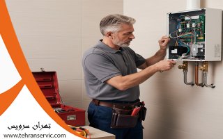 تعمیر ارور E41 پکیج بوتان در منزل