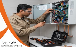 تعمیر پکیج در اوین 