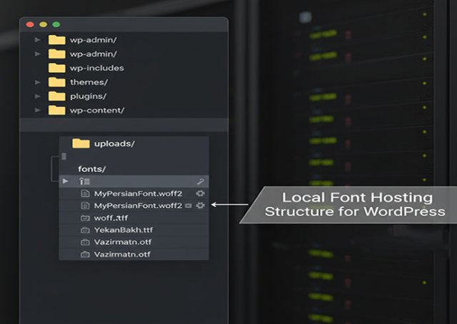 ۱. استفاده از افزونه‌های مدیریت فونت