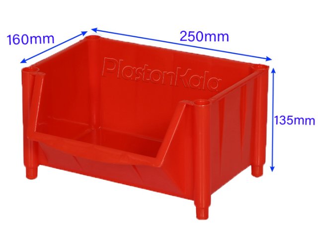 تاثیر ابعاد پالت ابزار پلاستیکی بر بهینه‌سازی فضای انبار